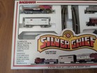Bachmann Silver Chief N Scale Lighted Diesel Train Set 24310 Chrome Locomotive 