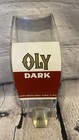Vintage Olympia Dark Beer Tap Handle Double Sided Lucite Resin Nice
