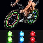 Bike Wheel Lights Bike Spoke Lights With Batteries Included  6-pack Multi-color