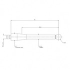 A-5000-3709 2pcs New For Cmm Probe Stylus 50mm-ceramic Stem - 6mm Ball Renishaw