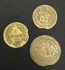          Costa Rica     Lot Of 3 Coins With Error     