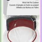 Red Wrist Pin Cushion For Sewing And Crafting