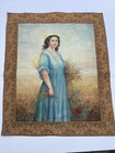 19th Century Painting Antique Large Estate Heirloom Portrait Landscape 55 Inches
