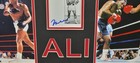 Muhammad Ali Hand Signed Book Page Autograph Photo Framed W  2 8x10 s Jsa