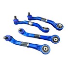 Pair Aluminum Adjustable Front Camber Arms - Audi A4 96-08 A6 98-04