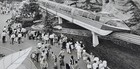 Vintage 1960s Disneyland Monorail Photo 7 5x9 5 Official Walt Disney Productions