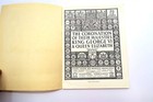 1937 The Coronation King George Vi   Queen Elizabeth Offical Souvenir Programme 