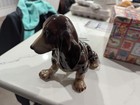 Basset Hound Dog Figurine-erphila Germany-vintage