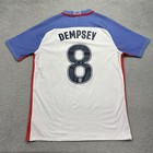 Nike 724642-100 Sz  Large  8 Clint Dempsey Usa Soccer 2016 Authentic Home Jersey