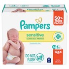 Baby Wipes Pampers Sensitive 1344 Wipes  24x