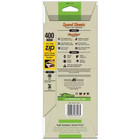 Speed Sheets 3-2 3 In  X 9 In  400 Grit Very Fine Hook And Loop Sand Paper  5-pa