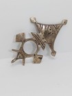 Antique Extremely Rare Ancient Silvred Viking Amulet Pendant Necklace Vintage