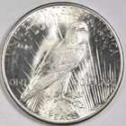 1925 Peace  Dollar Bu Uncirculated Coin