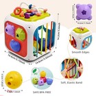 7 In 1 Baby Toys 6 To 12 Months Activity Cube Montessori Toys For 1 