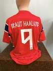 Haaland Norway World Cup Home Soccer Jersey Us Size Medium