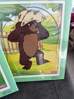 New Vtg  1999 Marie Sendak 3 Three Little Bear Wooden 8 Piece Playskool Puzzles