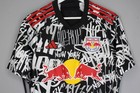 Red Bull New York 2023 2024 Third Shirt Jersey Adidas Hip Hop 50 Years Size L