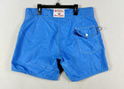 Vintage Birdwell Beach Britches Swim Trunks Mens Medium Blue Board Shorts Surf