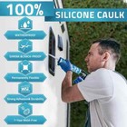 Clear Silicone Sealant  100  Waterproof Silicone Adhesive Caulk For Rv Marine Ho