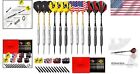 Versatile 12-piece Steel Tip Dart Set - 24g Darts And Multiple Flight Styles