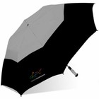 Greg Norman  Shark 56  Double Canopy Folding 2-person Umbrella Ec