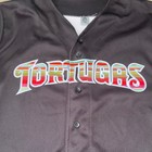 Daytona Tortugas Baseball Jersey Mens 48 Oti Authentic Minor League Milb Black