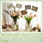 Floral Card Holder Picks 9 4in Flower Pick Plastic Floral Party Decoration 20pcs