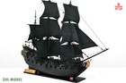 Zhl The Black Pearl Golden Version 2023 Wood Model Ship Kit 31 Inch
