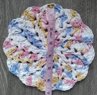 Set Of 3 Crochet Handmade Coasters doily 100  Cotton