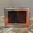 Art Deco Silver Plated  Photo Picture Frame 3 5 X 5   