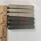 Metal Stamp Steel Punch Tool Set Leather Design Stamp For Beading 40 pcs Metal