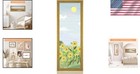 Elegant 12x36 Gold Frame  Rustic Wood Poster Frame With Plexiglass Protection