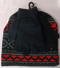 Mario Little Boys Hat And Glove Winter Set One Size Fits All Ac7