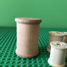 Vintage Wood Sewing Thread Spools Lot Usa