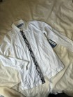 Simply Vera Wang Black Lace White Button Up Size 4 Original Tags Formal Vtg Euc