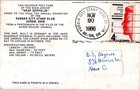 1966 Reprint Postcard- Graf Zeppelin Over Akron  Ohio - Rubber City Stamp Club