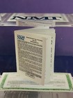 Early Finance Deal Toy tombstone 1974  National Municipal Trust Bond Offering 