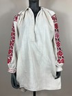 Antique Ukrainian Embroidered Shirt Vyshyvanka Folk Blouse Handmade
