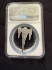 Star Wars Mandalorian N-1 Starfighter 2023 Niue 1oz Silver  2 Coin Ngc 70 Fr