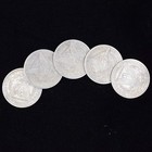 Fogilas 10 Pcs Steel Morgan Dollar  3 8cm Dia  Magic Tricks Can Small  Silver 