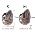 J carp 4pcs Sewing Thimble  Metal Copper Thimble 4pcs  Style1-copper