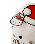 Rare Sanrio Hello Kitty Christmas Large 14in Plush Pillow Flowers Collectible