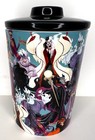Disney Villain Ceramic Cookie Jar Canister Halloween Maleficent Cruella Scar New