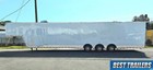 2025 Covered Wagon 44 Ft Gooseneck Tace Ready Carhauler Trailer Enclosed New