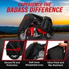 Motorcycle Cover - Heavy Duty Harley Trike Cover Waterproof   Tri Glide Accessor