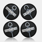 Israeli Civil Defense 40mm Gas Mask Filter     Easy Breathing  Nato Pack Of 4