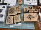 Large Lot Of Stampin Up Stamps   Dies