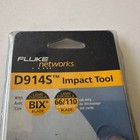 Fluke Networks 10061501 D914s Impact Punch Down Tool With Eversharp 66 110 Plus