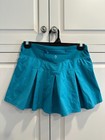 Ivivva By Lululemon Girls Skirt Set The Pace Sz 12 Drill Tennis Skort Teal Euc