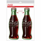 Coca-cola 1950s Bottle Wall Sticker Set Wall Art Decals 4 X 14
